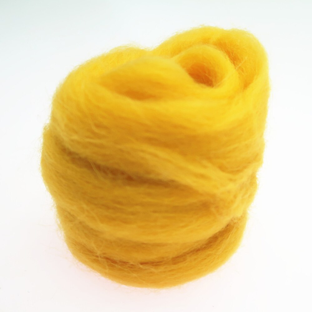 40 Kleuren 10G Merino Vilten Wol Tops Kleurrijke Wol Fibre Diy Naaien Gereedschap Voor Naaldvilten En Nat Vilten spinning