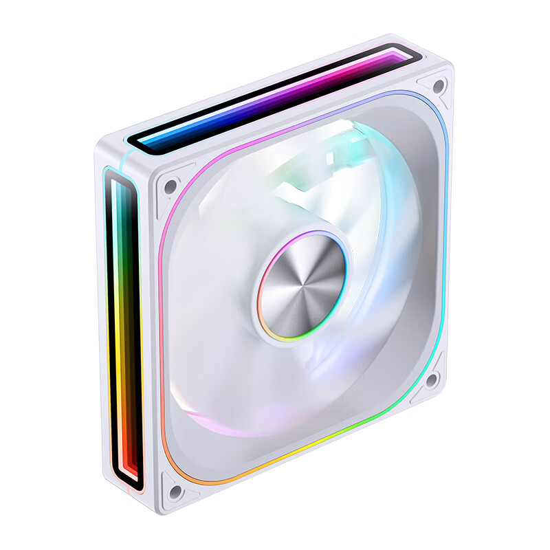 Jonsbo ZA-120/240/360 Case Fan 360 Multi Sided Thousand layer Mirror 5V 3PIN ARGB 12cm PWM Cooling Fan ZA-120BR Air Cooler Fans: GOLD
