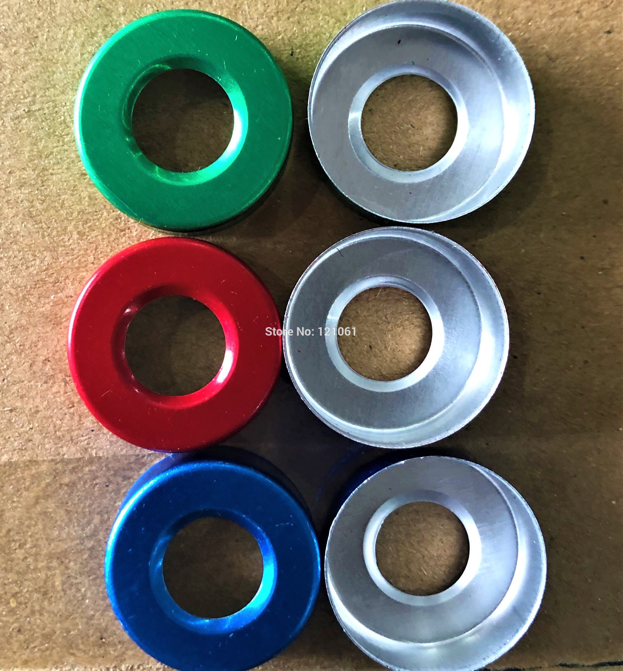 13mm aluminium doppen  ,300 stuks/partij, gekleurde farmaceutische doppen, aluminium doppen voor geplooide glazen injectieflacons
