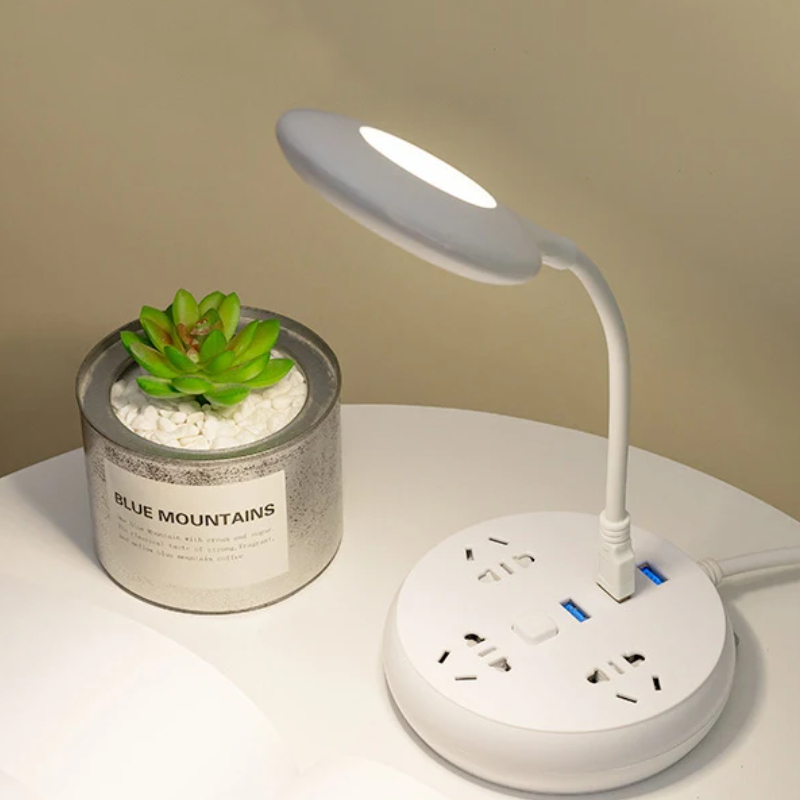 Led Voice Portable Usb Lamp Artificial Intelligence Sound Activated Controlled Eye Protection Read Table Lamp Plug Nightlight