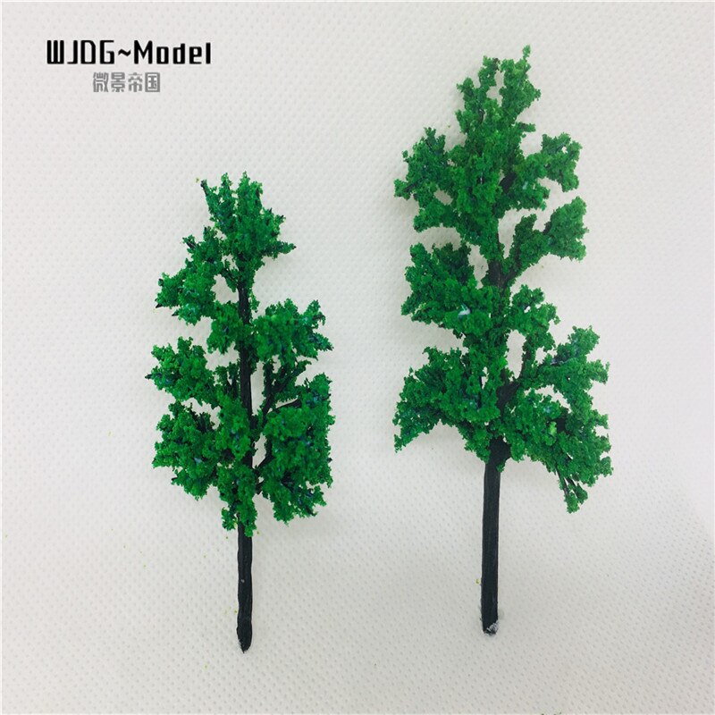wiking50pcs artificial Plastic model trees Architecture ABS plastic for railroad model train layout The big tree