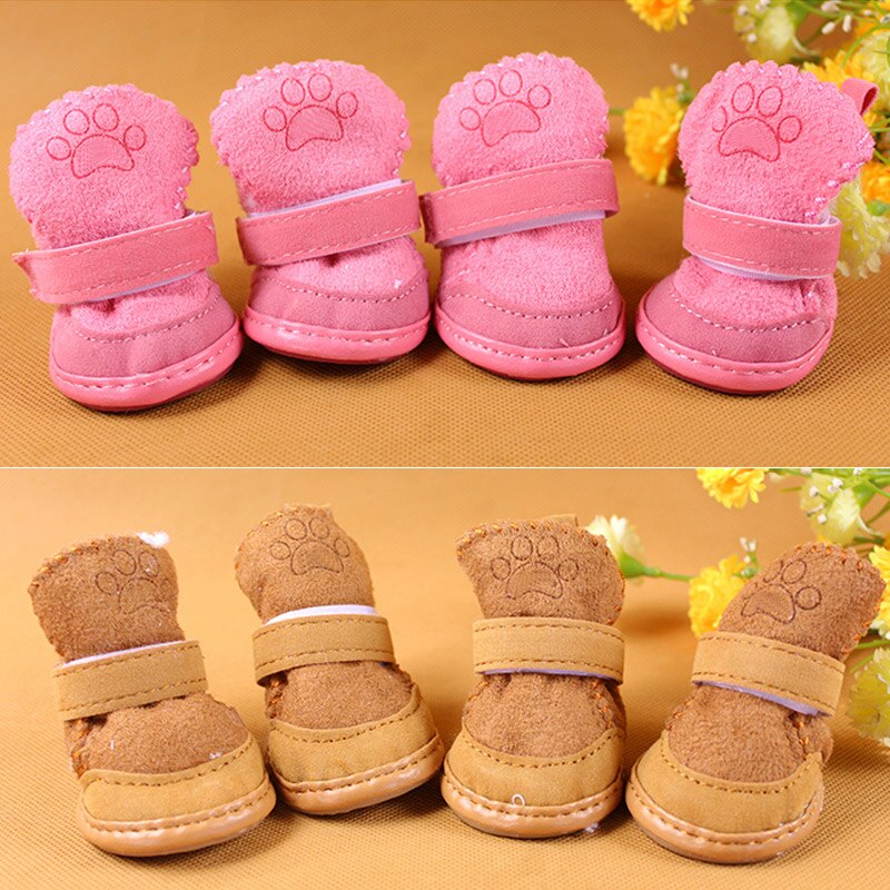 Cute Chihuahua Dog Shoes Small Dogs Pet Shoes Puppy Winter Warm Boots Shoes JAN88