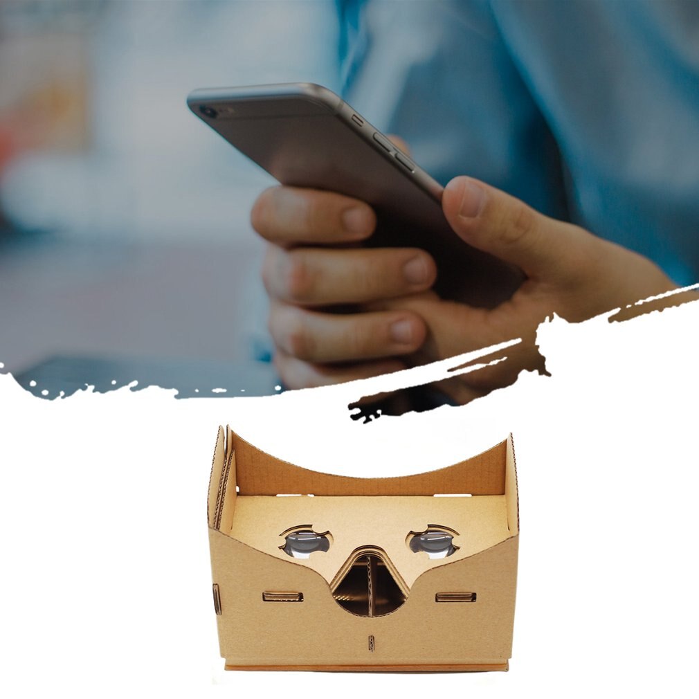 3d til google pappglass vr virtuell virkelighet til iphone mobiltelefon høy konfigurasjonstype