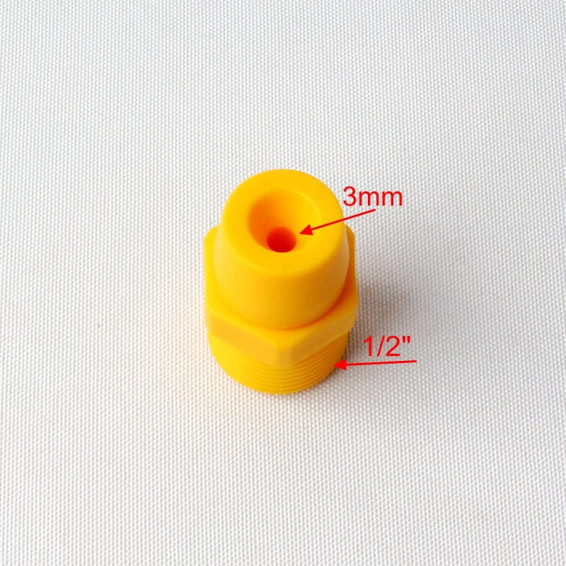 5 st 1/8 &quot; 1/4 &quot; 3/8 &quot; 1/2 &quot; 3/4 &quot; plast solid full kon sprutmunstycke industriell rengöring dammborttagning befuktande metallfinish: 1 l 2 tum