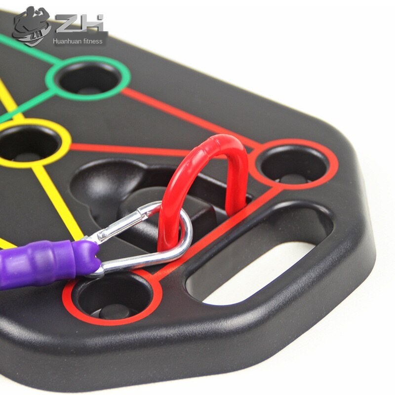 Push Up Rack Board 12in1 Body Building Fitness Exercise Push-up Stands Body Building Training System Home Gym Fitness Equipmen