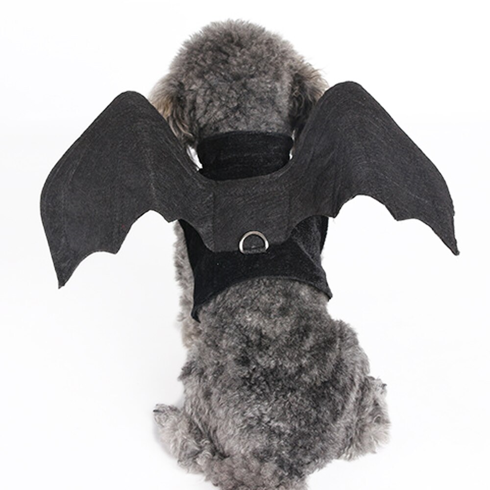 Halloween Bat Wing Hond Harnas voor Halloween Party Hond Kostuum Cosplay Vest Harnassen Voor Honden Funny Huisdier Producten Accessoires