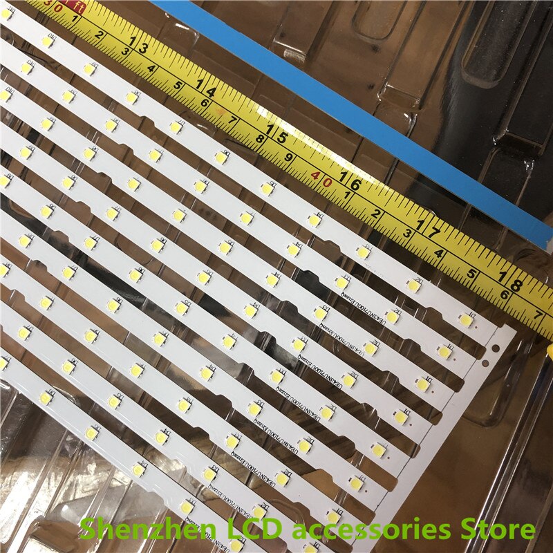 Led Backlight 28LED Voor Samsung 43 "Tv UE43NU7100 AOT_43_NU7100F_2X28_3030C BN44-00947A UE43NU7120 UE43NU7170 BN96-45954A 100%