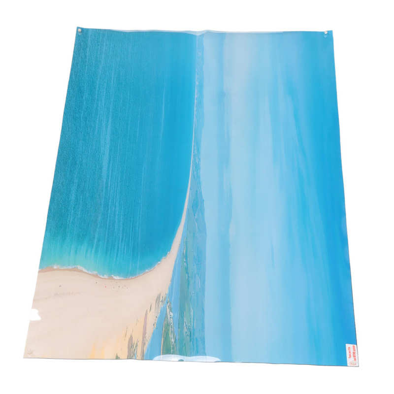 Aquarium Background Poster Prevent Fading Fish Tank Background Decoration for Aquariums