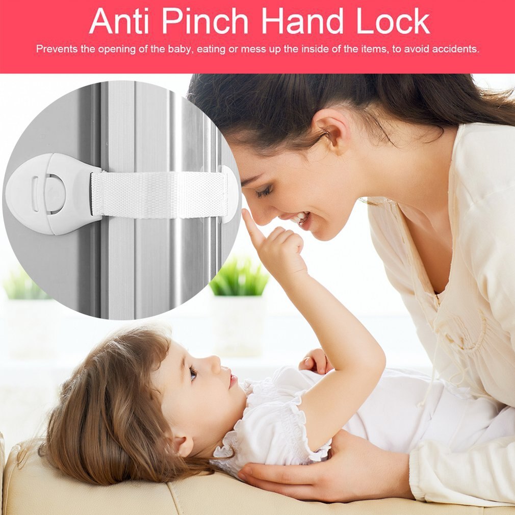 Enfants pratiques Anti ouvert tiroir serrure multifonction bébé Anti pincement main armoire serrure bébé sécurité Protection