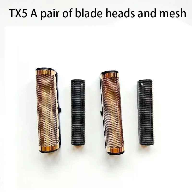 Kemei KM-TX1 TX3 TX5 TX7 TX10 Hochwertige doppelschneidige Elektrorasierer-Ersatzklinge für Höhle Haushalt: Elfenbein