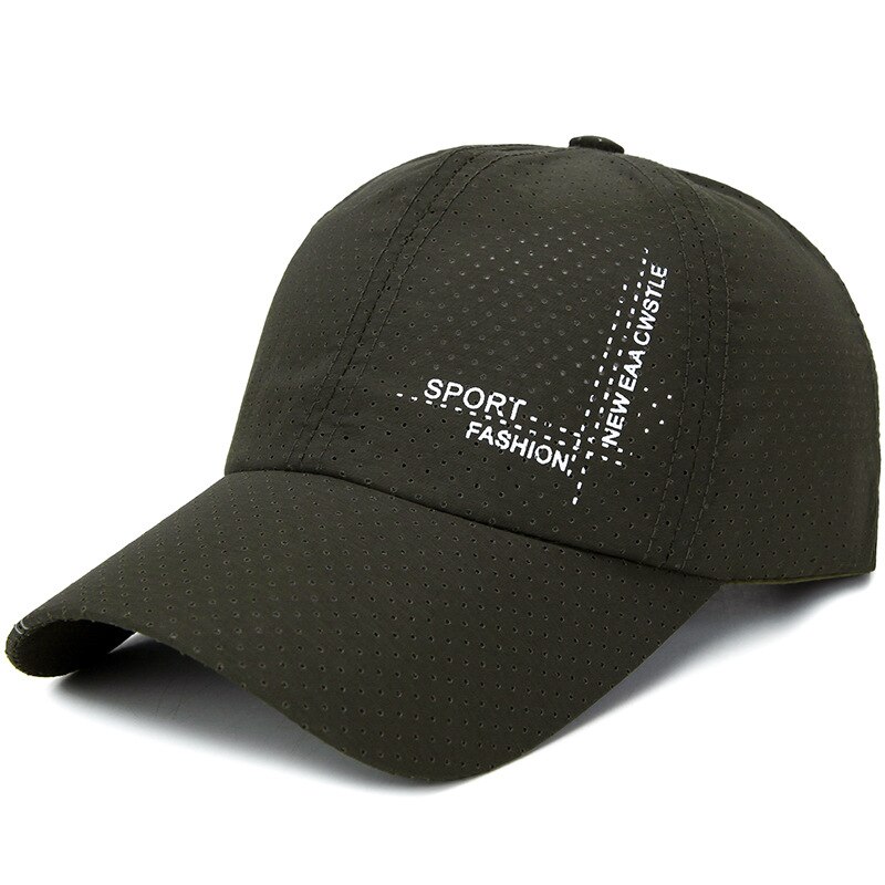 Berretto Donna Uomo Estate Primavera fuori le porte Caps Donne Lettera Solido Adulto Coppie Tappo Esterno Protezione di Sport Del Cappello con visiera: Army Green