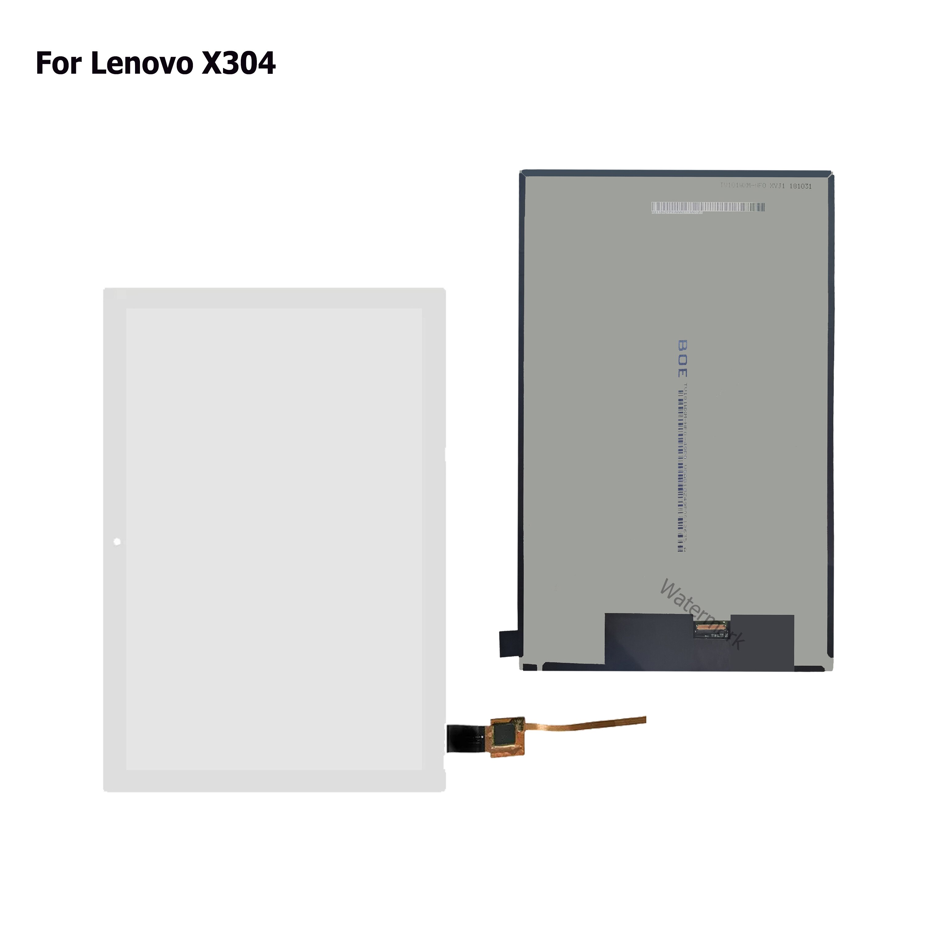 10.1&quot; For Lenovo Tab 4 TB-X304L TB-X304F TB-X304N/X X304 LCD Display WIith Touch Screen Panel Digitizer Assembly Replacement: LCD with WH touch