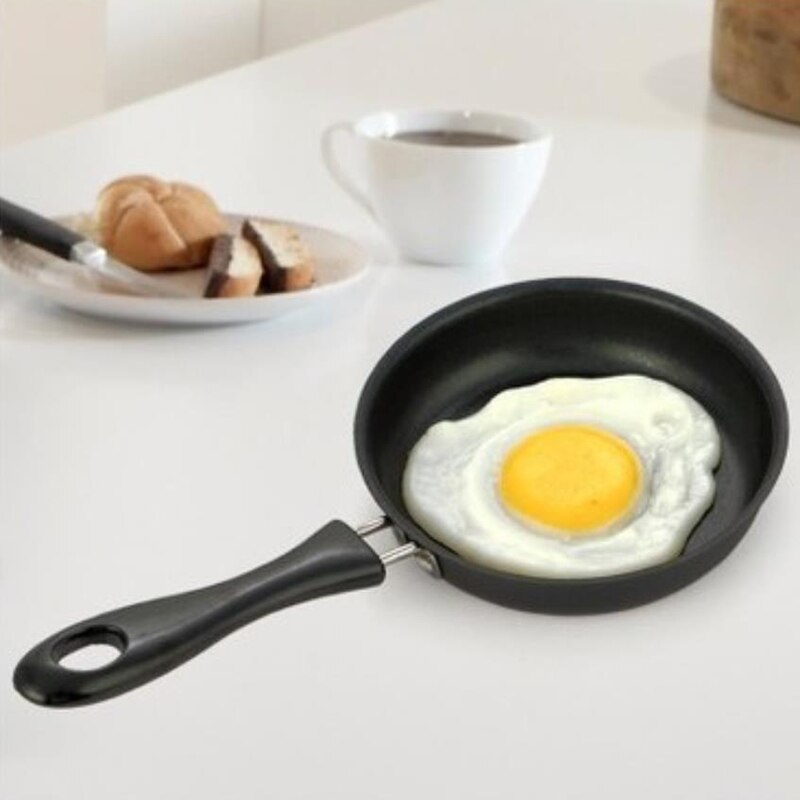 Keelorn 12CM 16CM 18CM 20CM 22CM Aluminum Alloy Non-Stick Mini Frying Pan Genersl Use For Gas And Induction Cooking Egg Cut Pot