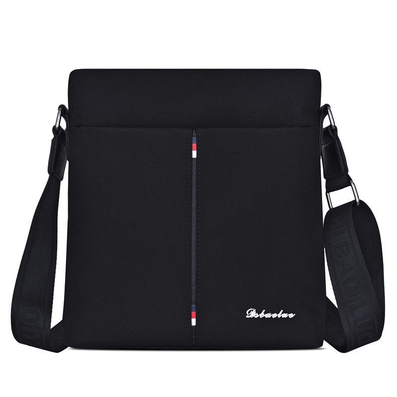 Heren schoudertas kantoortas bolso hombre leren slijtvaste schoudertas casual heren aktetas heren handtas: Zwart-s