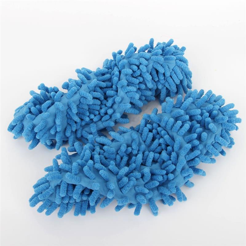 Multi-función Duster zapatillas mopa zapatos cubierta lavable reutilizable microfibra pie calcetines limpieza de suelo herramientas cubierta de zapato