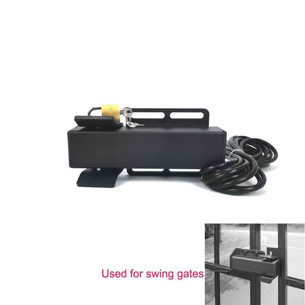 Outdoor Waterproof Electrical 12V 24V DC Automatic Swing Gate Electric Lock for Swing Gate opener motor