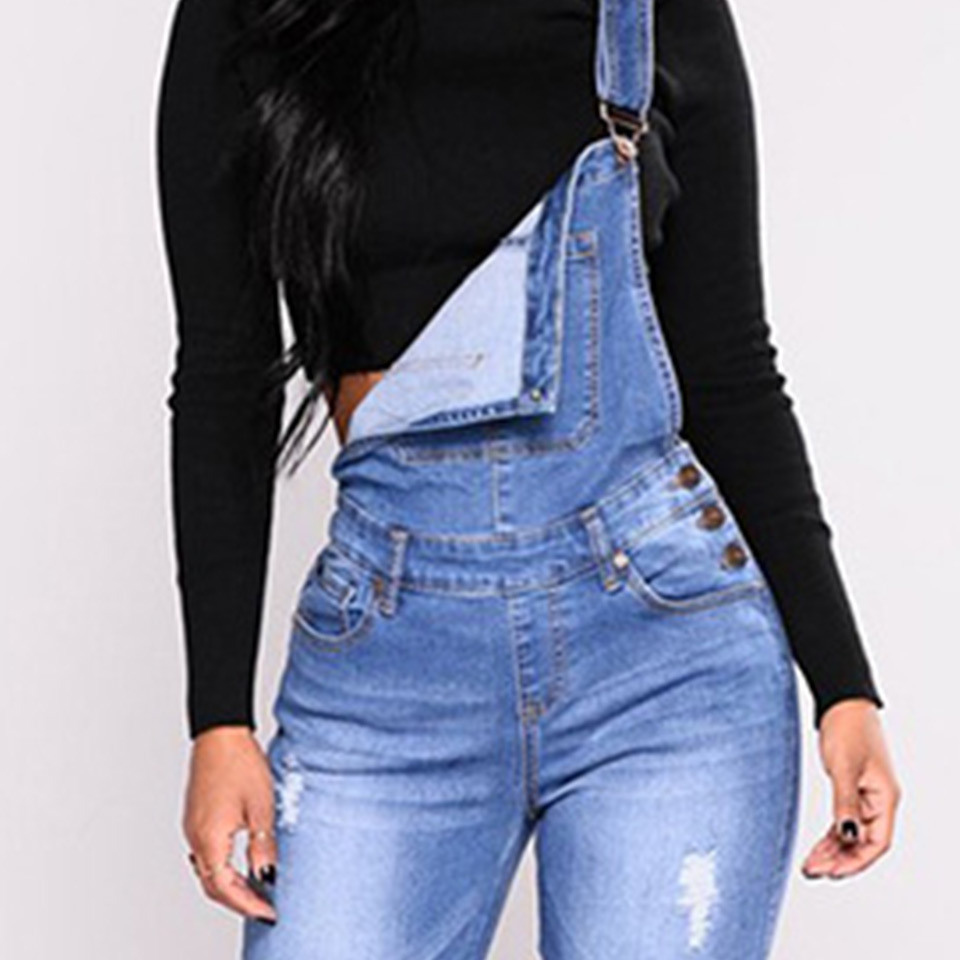 Fleur Hout Jeans Bib Vrouwelijke Gat Afslanken Voeten Jeans Vrouwen Hoge Elastische Plus Size Stretch Jeans Vrouwelijke Gewassen Denim Skinny jeans