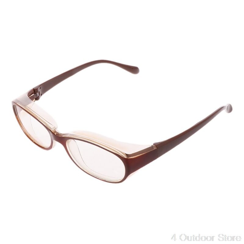 Schutzbrille Augenschutz Anti-nebel Wind Staub Sand Gläser Pollen-nachweisen Anti Blau Licht Brillen O01 20: Kaffee