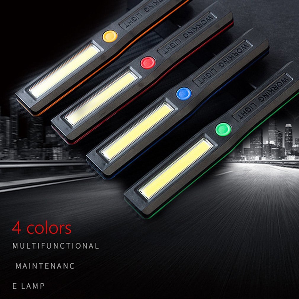 Multifunctional Cob Key Light Led Keychain Light Outdoor Cob Carabiner Light Home Emergency Light