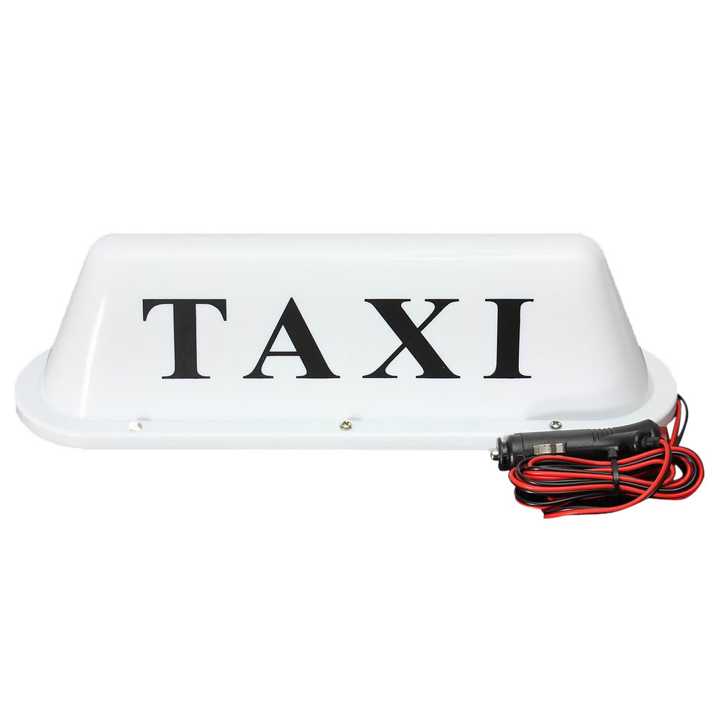 1 Stuk Auto Voertuig Taxi Cab Dak Dome Led Teken Lamp Shell Magnetische Base Taxi Dak Dome Teken Lamp