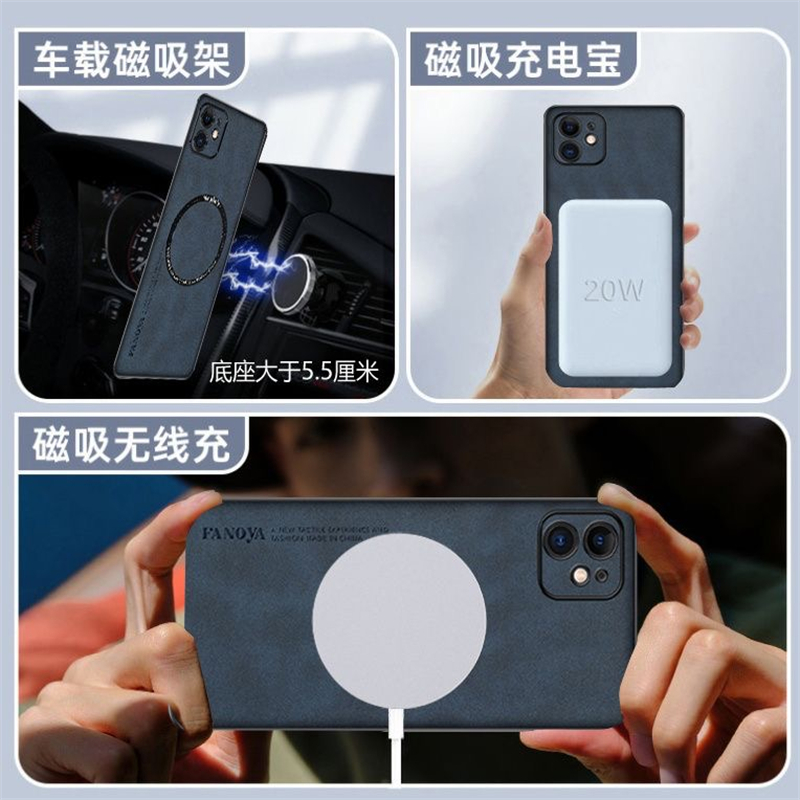 Étui magnétique pour OnePlus 12 12R 11 R ACE 3 ACE2 Pro 5G, housse de luxe en cuir et Silicone pour OnePlus12 One Plus 11, coque de protection