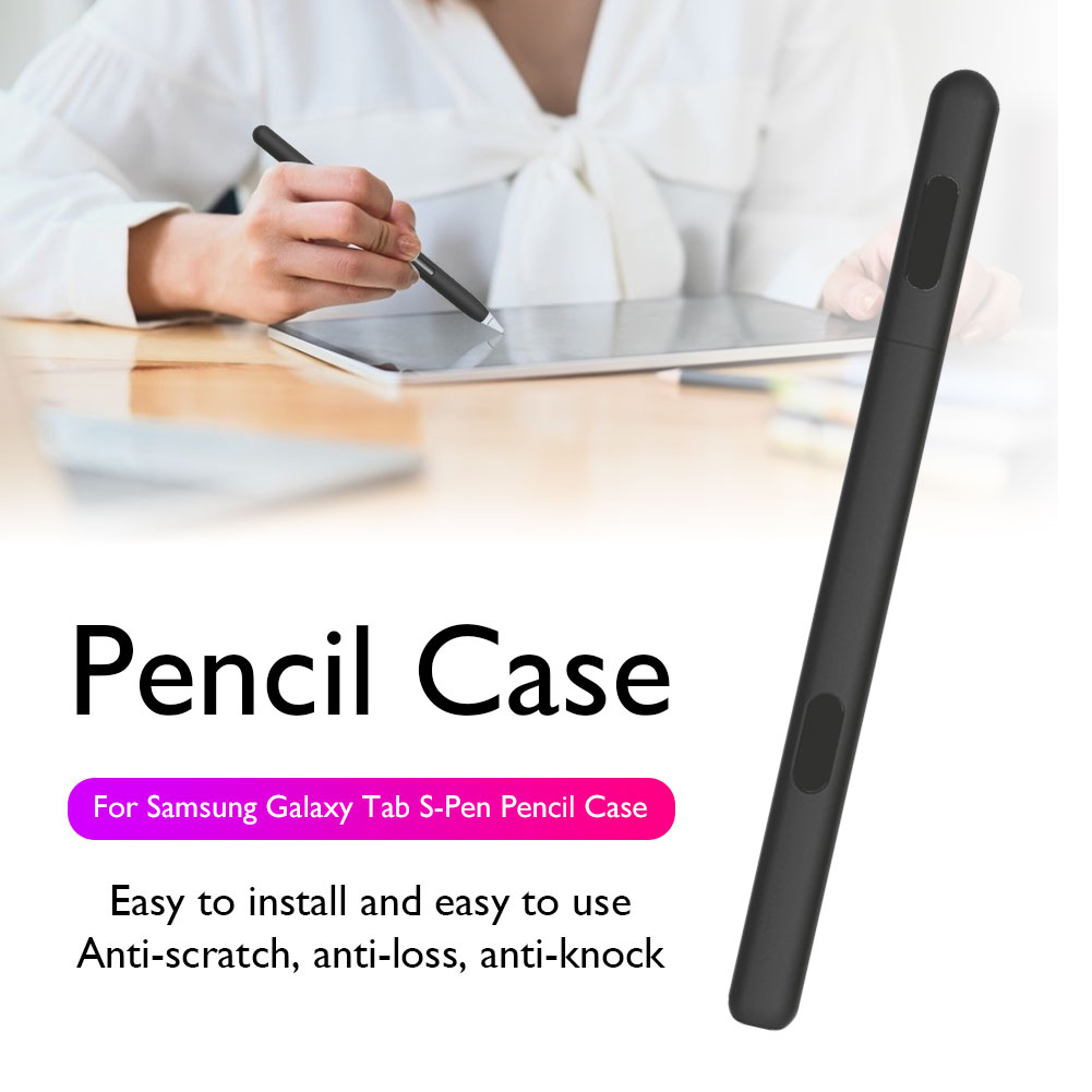 Voor Samsung Galaxy Tab S6/S6 Lite/S7 S-Pen Cover Leuke Tablet Siliconen Tablet Stylus Potlood case Tablet Siliconen Etui