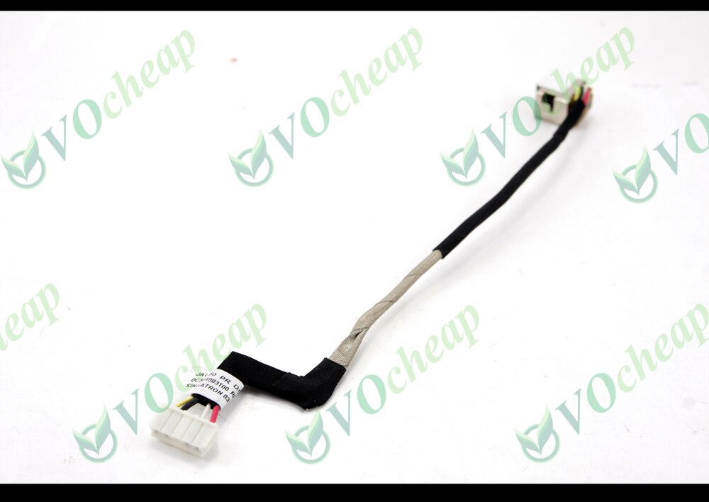 10x véritable connecteur de prise de courant pour ordinateur portable DC pour HP Compaq Presario CQ40 CQ45 avec câble PJ113 486864-001 DC301003T00