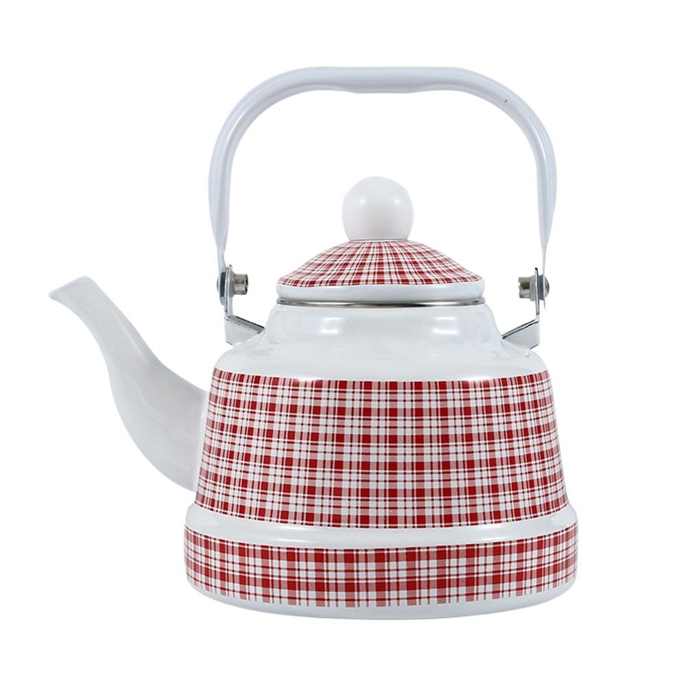 Waterkoker Emaille Emaille Theeketel Europese Stijl 2.5L Theepot Geen Fluiten Comfortabel Handvat Waterkan Restaurant: Deep Blue / >3000ml