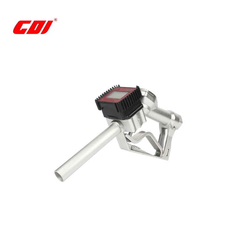 K27 Oval Diesel Digit Fuel Nozzle With Meter 1"