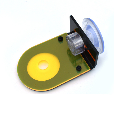 Fluorescence Coral Frag Rack SPS Acrylic Marine Aquarium Reef With Plugs LPS bracket Mount Tool for being placed: Yellow1 hole