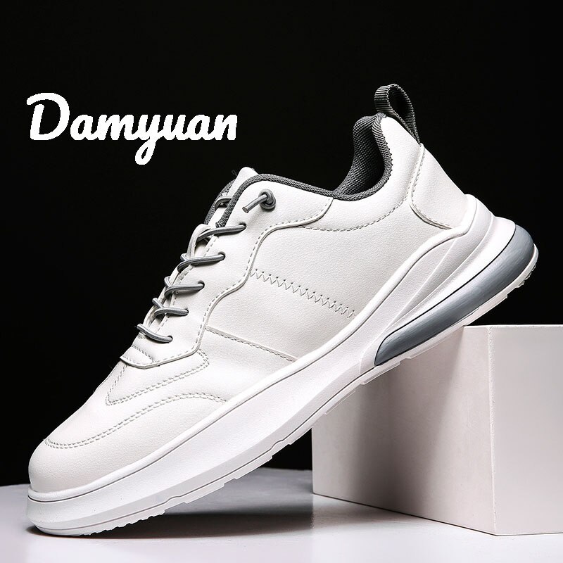 Damyuan lichte hardloopschoenen, casual, antislip, slijtvaste heren sportschoenen, comfortabele joggingschoenen, verhoogde heren sneakers