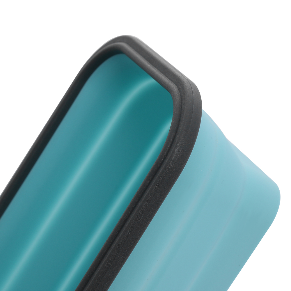 Silicone Folding Lunch Box Rectangle Portable Bowl Food Container Kitchen Picnic Box Eco-Friendly Collapsible Storage Tableware