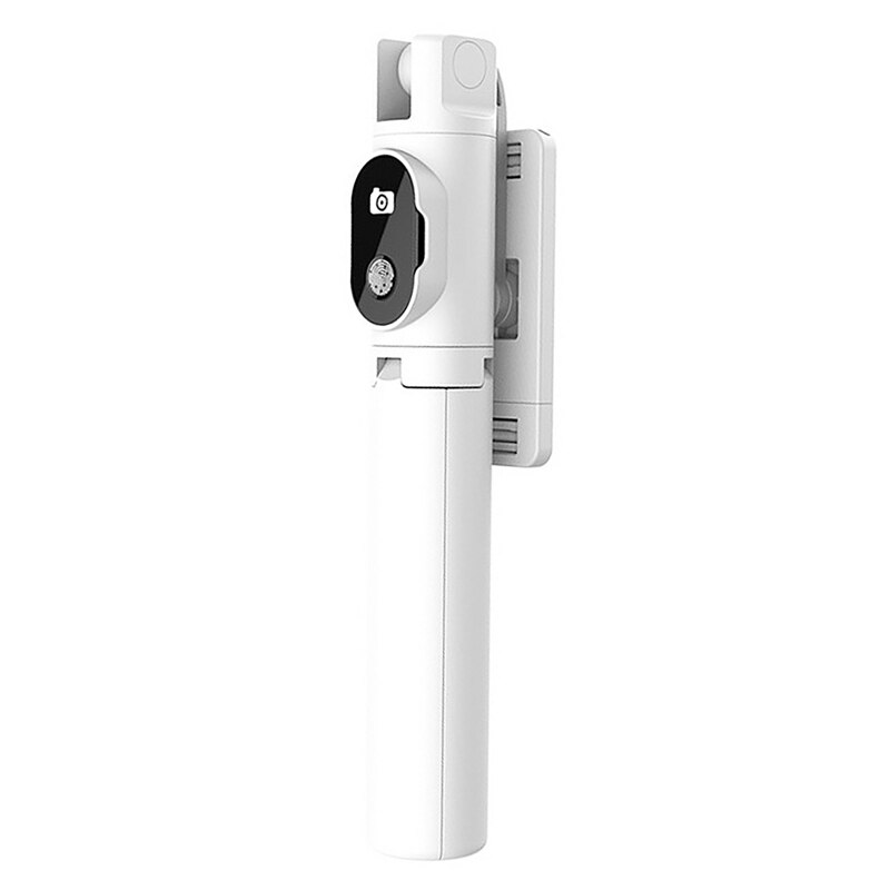 P20 live-support-selfie-stick, multifunktionaler, tragbarer, teleskopierbarer und drehbarer bluetooth-selfie-stick-stativ: Weiß
