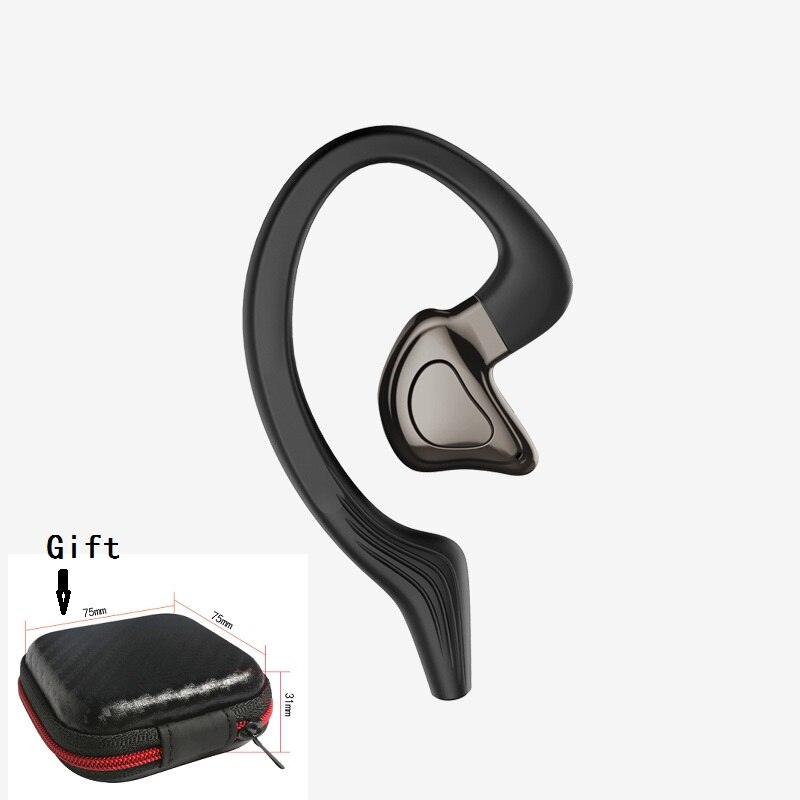Draadloze bluetooth-oortelefoon, sport, waterdichte draadloze hoofdtelefoon, ruisonderdrukkende hoofdtelefoon, tws-oordopjes, headsets met microfoon: Rechteroor hoofdtelefoon