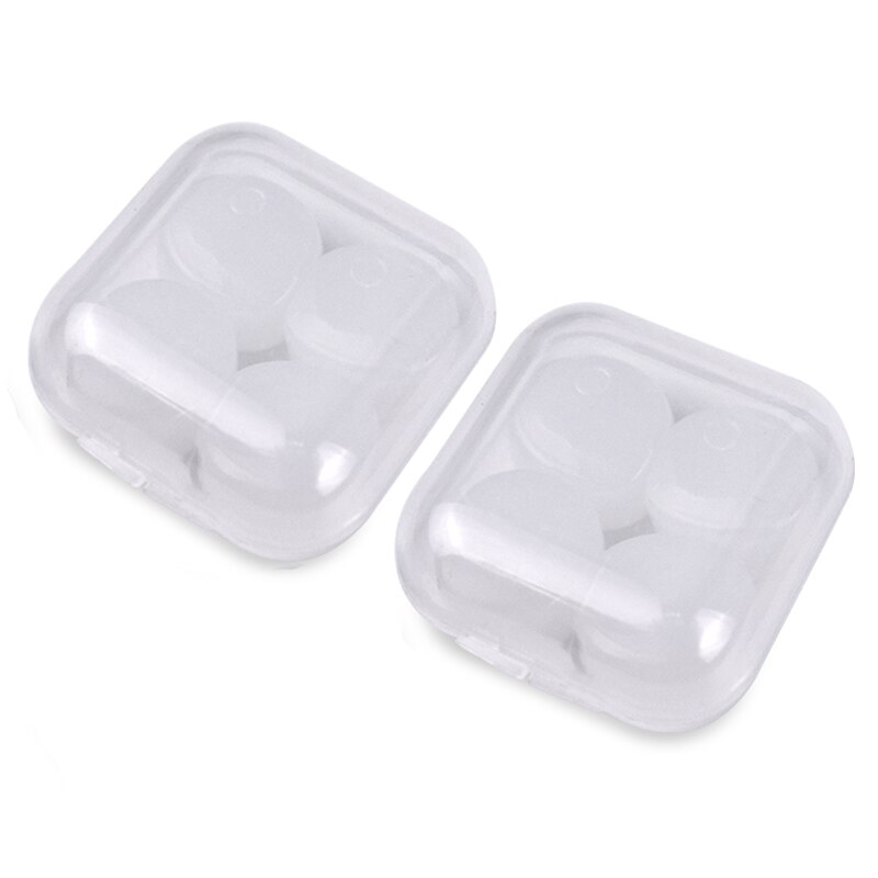 8/16pz Tappi per le orecchie in silicone Tappi per le orecchie in silicone riutilizzabili Dormire Nuoto Studiare Tappi per le orecchie modellabili Riduzione del rumore Cancellazione: MULTI