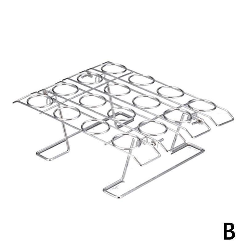DIY Ice Cream Cone Holder Steel Ice Cream Cone Display Cupcake Cake Cone Cooling Stand Rack Holder Baking Rack Tray C5E3: B