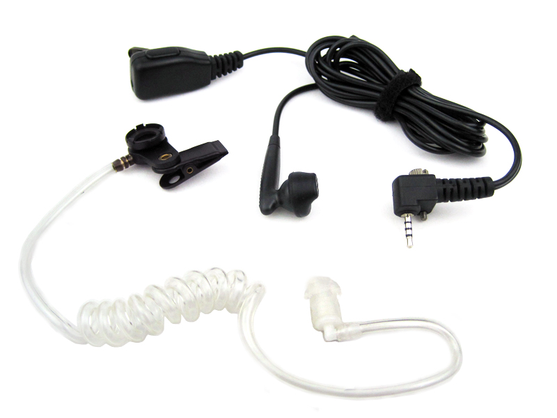 Auricular de tubo acústico de aire con micrófono, auricular PTT para Sepura, portátil, Radio, Walkie Talkie, SRP2000, SRP3000, SRH3500, SRH3800, SRH3900