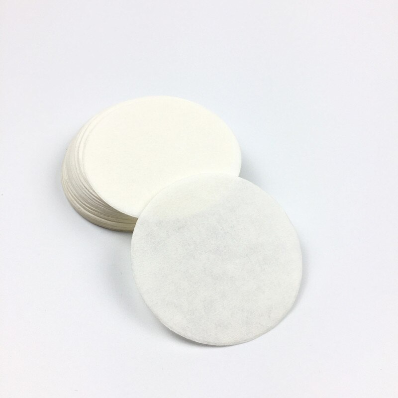 Papel de filtro de café redondo, herramientas de filtro de papel para cafetera expreso V60, goteador de café, Moka, 56mm, 60mm, 68mm, 400 Uds.: 56mm 400PCS / White