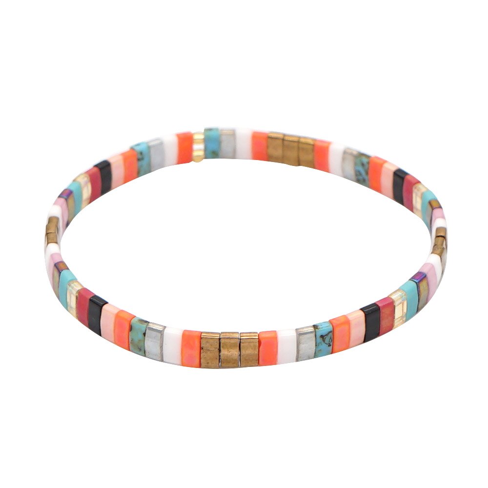 Go2Boho Tila Bracelets Jewellery Miyuki Bracelet For Women Glass Beads Jewelry Autumn And Winter Pulseras Mujer