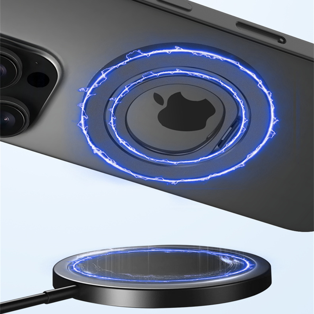 360 ° Obrotowy magnetyczny uchwyt na telefon Uchwyt samochodowy na palec Uchwyt samochodowy robić iPhone'a 17 15 16 14 13 12 zawodowiec Max robić stojaka Magsafe Obudowa podstawka