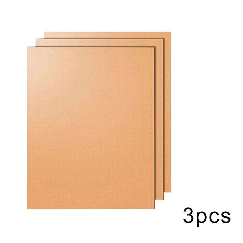 Alfombra para barbacoa de 40x60 y 0,25mm, juego de esteras antiadherentes para hornear, funciona con parrilla eléctrica de carbón de Gas y más herramientas de barbacoa: copper color