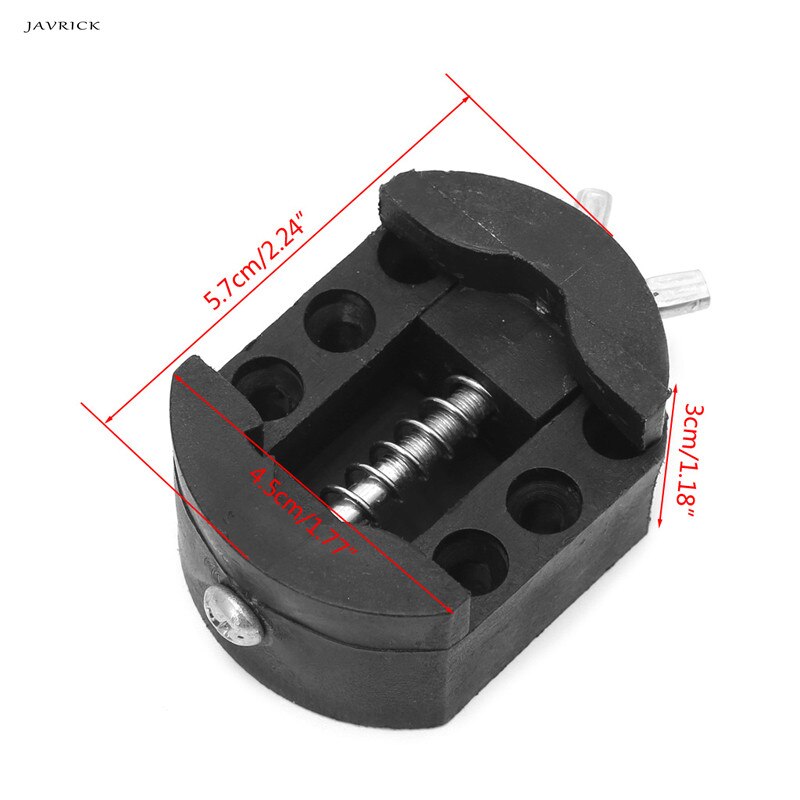 JAVRICK Horloge Case Houder Verstelbare Opener Remover Vice Gereedschap Horlogemakers Reparatiesets voor Vice Clockmaker Tool Accessoires