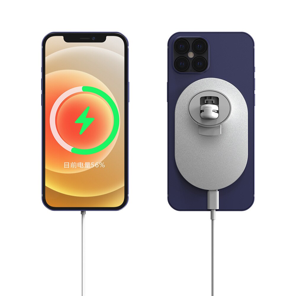 15W sans fil voiture Magsafe chargeur téléphone support de voiture pour iPhone 12 Pro Max 12 mini Airvent montage aimant Adsorbable téléphone support de voiture