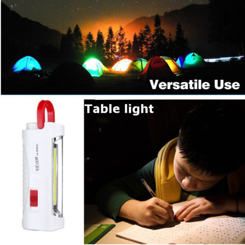 Solar Power/USB Rechargeable LED Flashlight Camping Hiking Light Lantern Lamp Defense Flashlight Stick