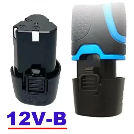 Destornillador eléctrico tipo B 100% Original, batería de carga universal, taladro eléctrico, batería de iones de litio, 12V, 9800mAh