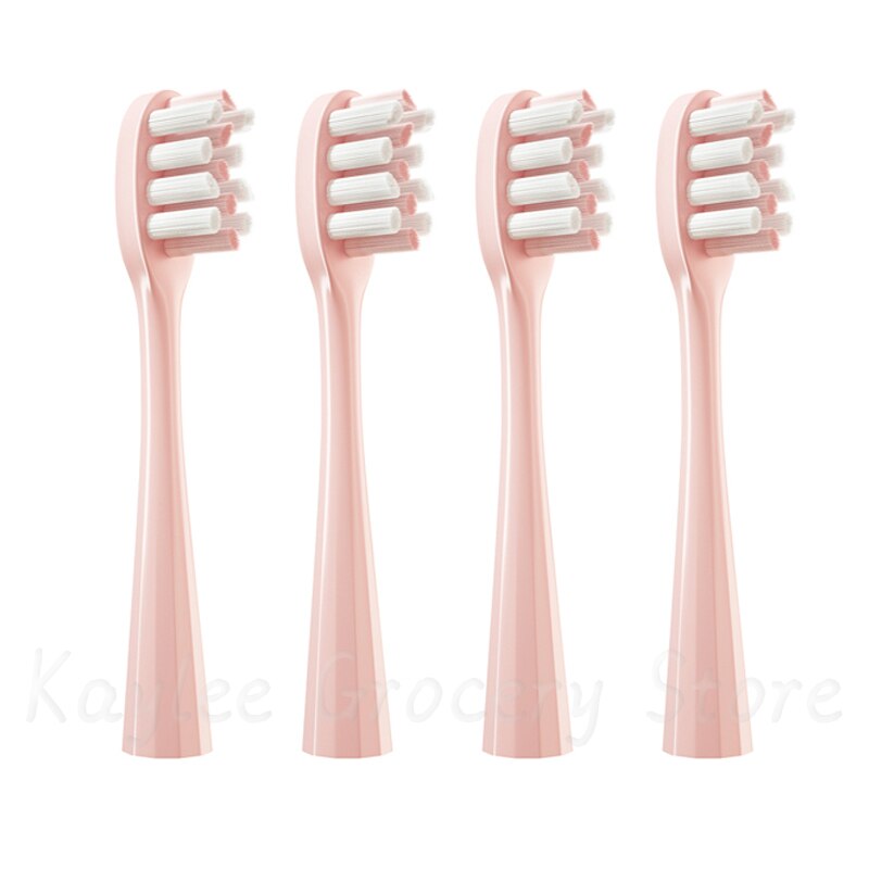 Voor Usmile Vervangende Tandenborstelkoppen Y1/Y 1S/Y2/Y3/Y4/U1/U2/U3/U4/U 2S/P1/P3/P10/P10pro Vervang Borstelkoppen Mondstukken 4/8/12Pcs: Bruin