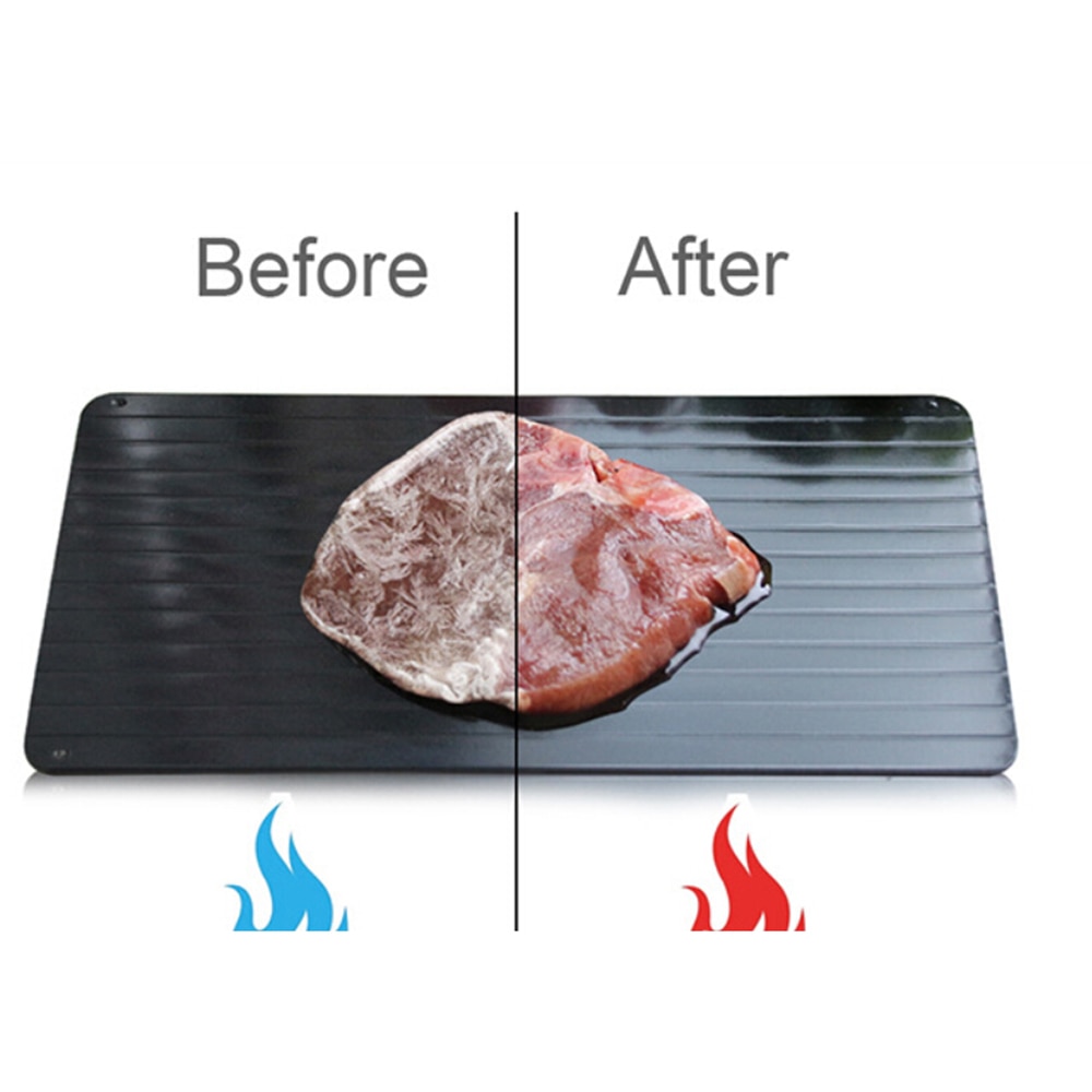 Fast Rapid Thawing Defrosting Tray Kitchen Safe Defrost Meat Or Thaw Frozen Food Accessories