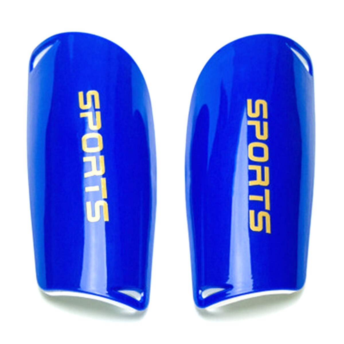 1 Pair Soccer Football Shin Guard Teens Socks Pads Sports Shields Legging Shinguards Sleeves Protective Gear: Blue / Adult