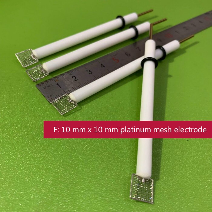 Type H sealed cell. H-type exchangeable ion-exchange membrane sealed electrolytic cell. Electrochemical matching electrode.: B
