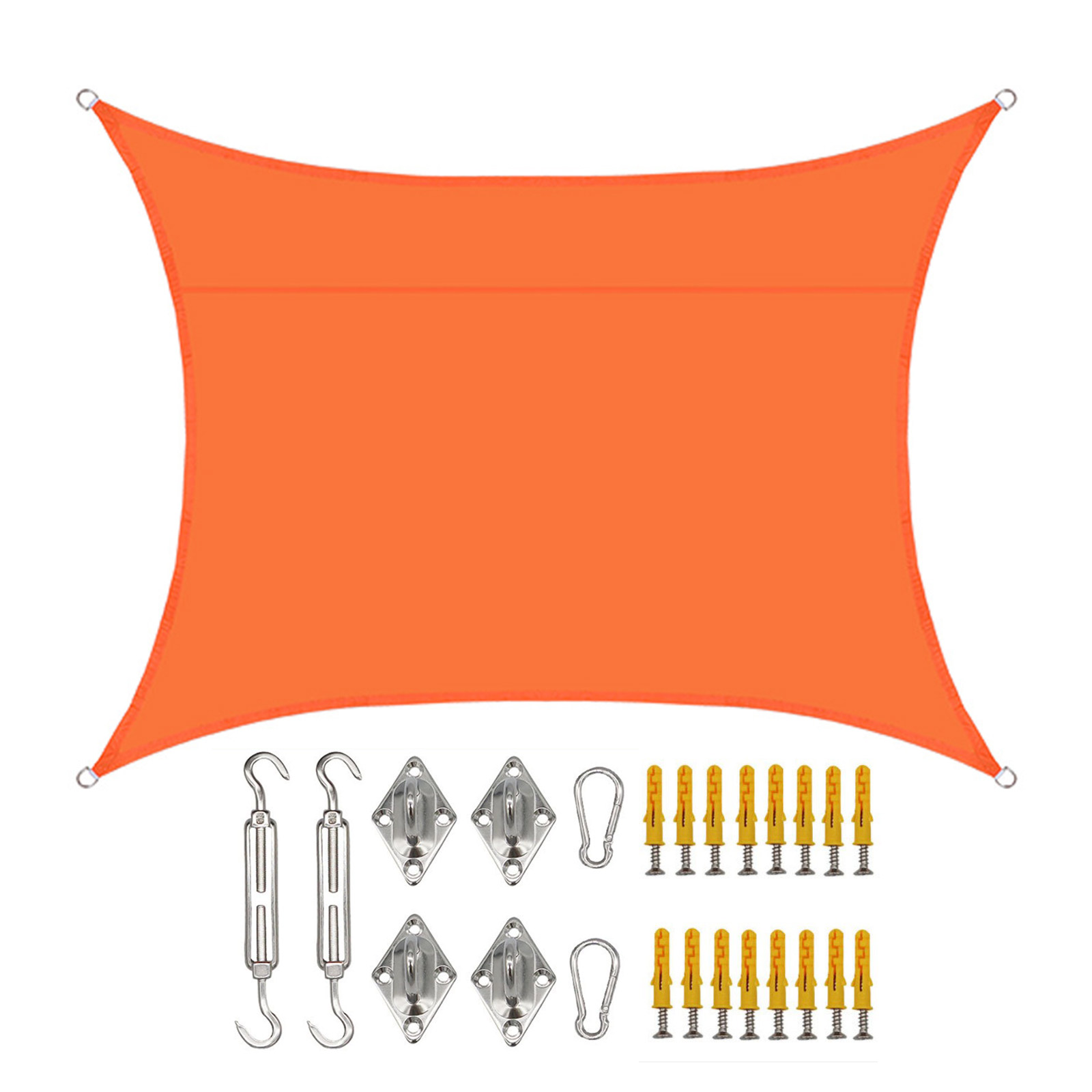 Shade Sail Sunshade Patio Awning Rainproof Canva Outdoor UV Protection 2x3m Oxford Cloth For Garden Waterproof: style 9